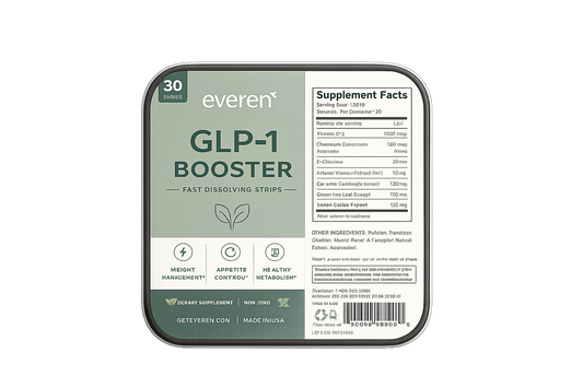 everen GLP-1 Booster packaging on a white background